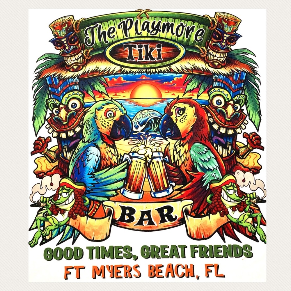 Tiki Poly Playmore Tee M